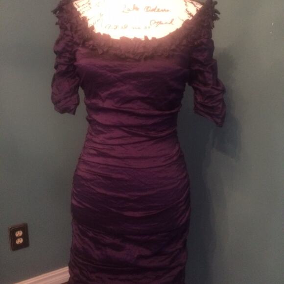 BCBGMAXAZRIA "Merideth" Cocktail Dress, NWT - Picture 2 of 9